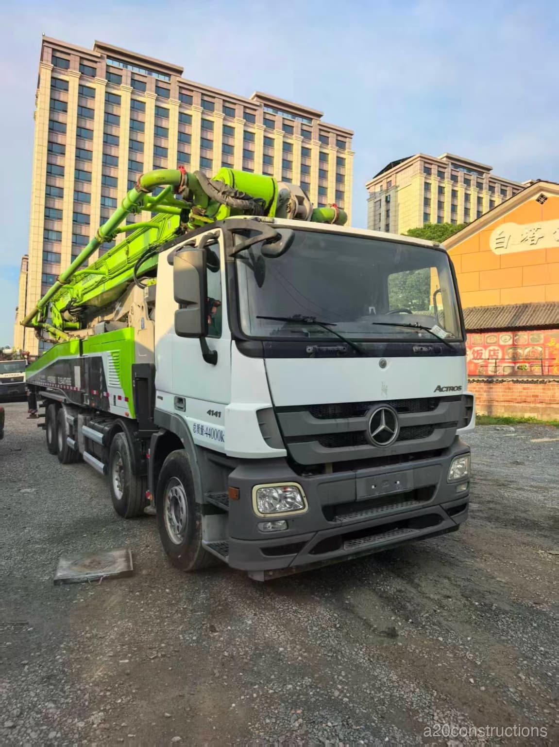 Pompe a Beton - Fleche 56m