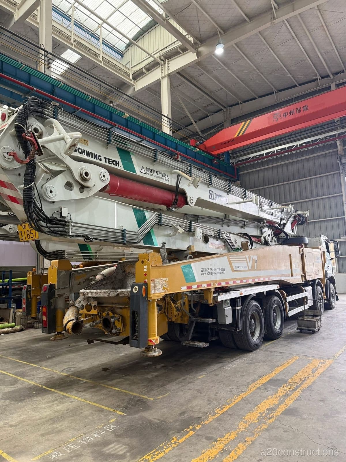 Pompe a Beton - Fleche 58m