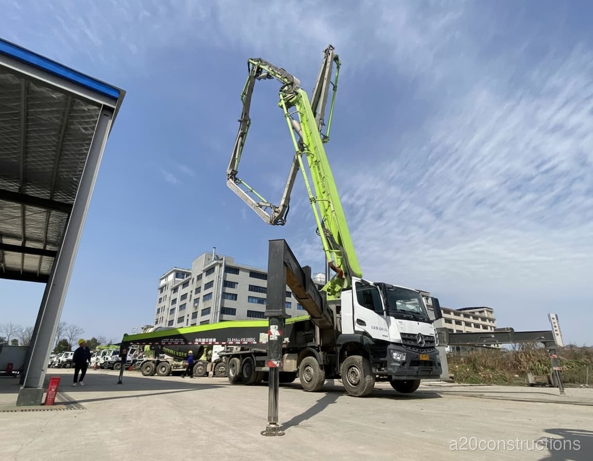 Pompe a Beton - Fleche 62m